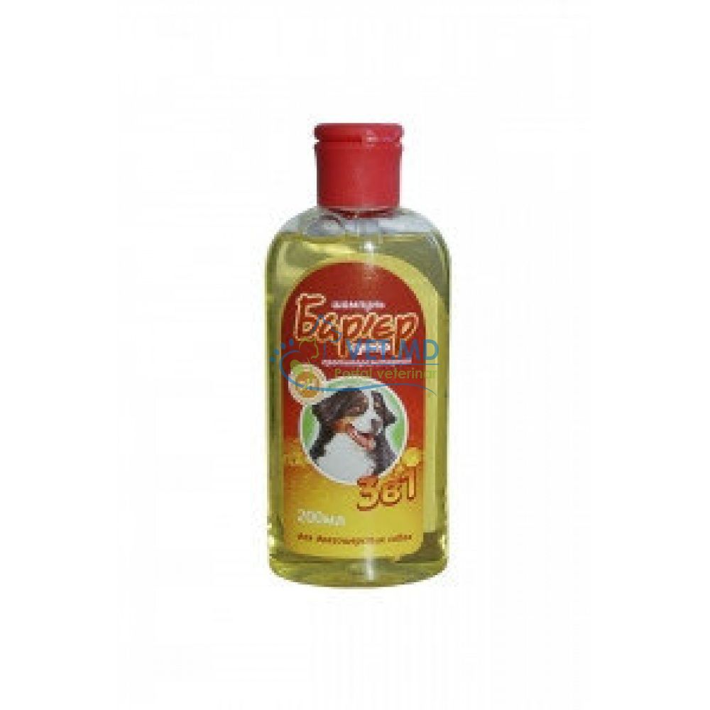 Барьер 3 в 1 шампунь для длинношерстных собак, 300 мл.